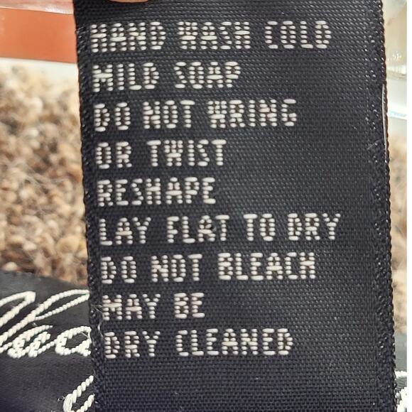 Gladys Bagley Vintage Angora Bohemian Geometric Crew Neck Oversized Sweater Top - Picture 12 of 13